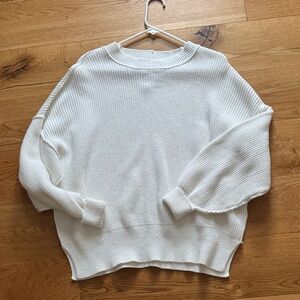 EUC Aerie white sweater, XS